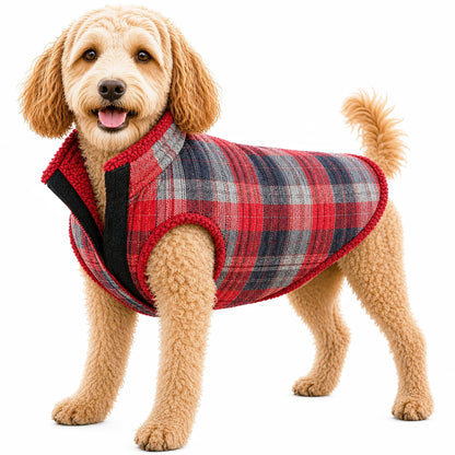 Pet Life ® 'Scotty' Tartan Classical Insulated Fashion Plaid Dog Coat