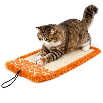 Pet Life ® 'Scrape-Away' Sisal and Jute Hanging Carpet Cat Scratcher Toy