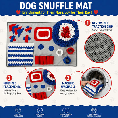 Pet Life ® 'Sniffer Snack' Interactive Feeding Pet Snuffle Mat