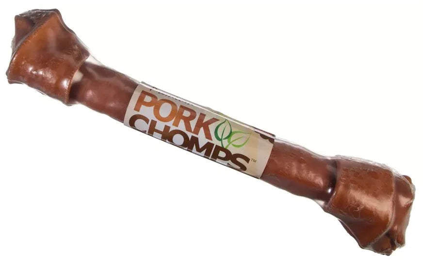 Pork Chomps Roasted Knot Bone 20" Dog Chew