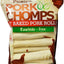 Pork Chomps Baked Pork Rolls Dog Treats Large 18 Count