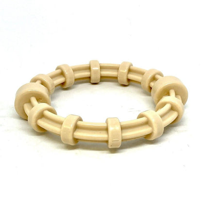 Chicken Flavored Teething Ring for Puppies & Aggressive Chewers | USA Made