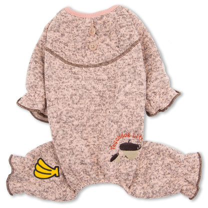 Touchdog ® Bark-Zz Full Body Ultra-Soft Dog Pajamas Jumpsuit