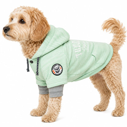 Touchdog ® Hampton Beach Ultra-Soft Blasted Cotton Hooded Dog Sweater