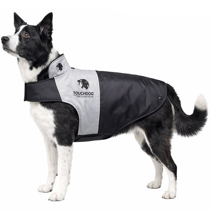 Touchdog ® Lightening-Shield 2-in-1 Dual-Removable-Layered Waterproof Dog Jacket
