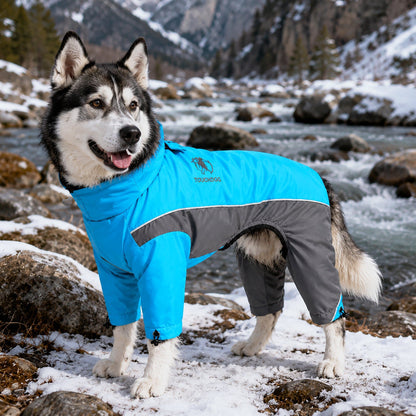 Touchdog ® Quantum-Ice Adjustable and Reflective Full-Body Winter Dog Jacket