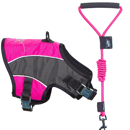 Touchdog ® 'Reflective-Max' 2-in-1 Performance Dog Harness and Leash