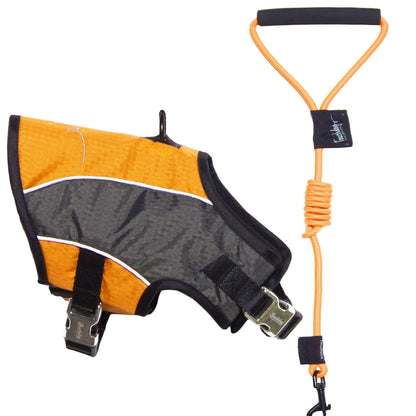 Touchdog ® 'Reflective-Max' 2-in-1 Performance Dog Harness and Leash