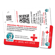 PetHub QR Pet ID Wallet & Keychain Card – Emergency Backup for Your Pet
