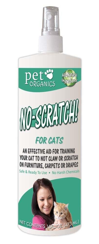 Pet Organics No Scratch Spray for Cats 16 fl. oz