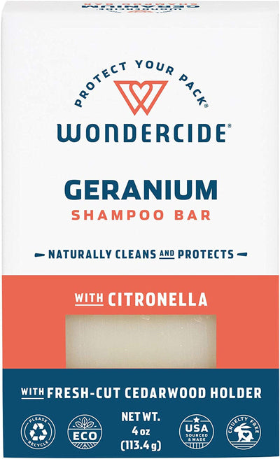 Wondercide Geranium Shampoo Bar-4 oz