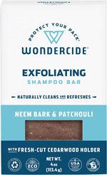 Wondercide Exfoliating Shampoo Bar-4 oz