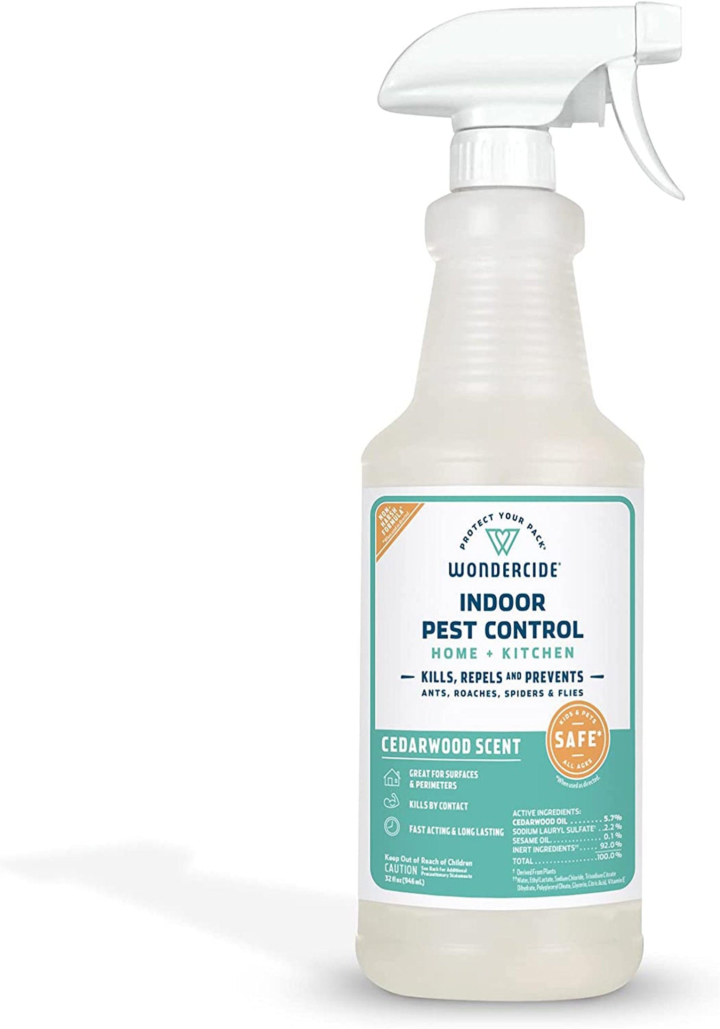 Wondercide Flea Tick and Mosquito Control Spray 32 oz-Cedar