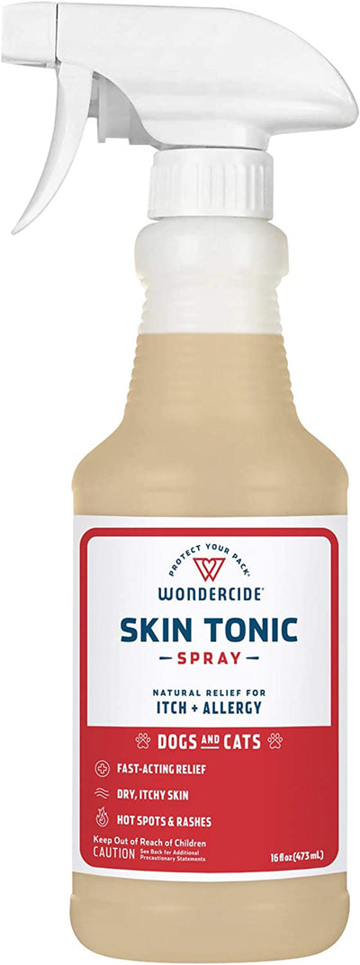 Wondercide Skin Tonic-Anti-Itch Spray with Neem-16 oz