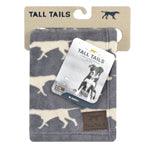 Tall Tails Dog Icon Blanket Charcoal 30X40