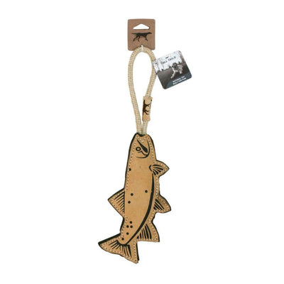 Tall Tails Dog Leather Trout Natural 16 Inches