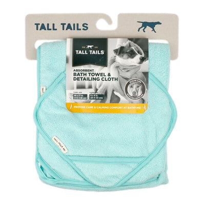 Tall Tails Dog Towel W. Detailer