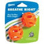 Chuckit! Breathe Right Dog Toy Fetch Ball Orange 2 Pack Small