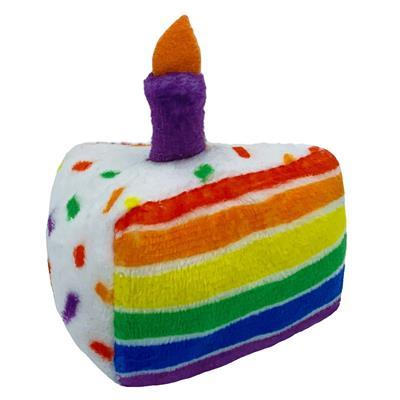 Funfetti Cake Plush Cat Toy.