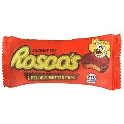 Rosco's Pee-Nut Mutter Pups Power Plush Dog Toy.