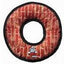 Tuffy Mega Ring Extremely Dog Toy Red 2 in x 13 in x 13 in