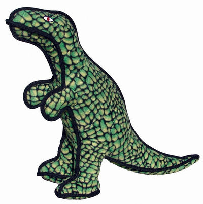 Tuffy Dinosaur Series Dog Toy T-Rex Green 19.5 in