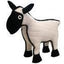 Tuffy Barn Yard Series Dog Toy Sheep Black; White