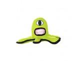 Tuffy Alien Durable Squeaky Dog Toy Green 12 in