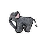 Tuffy Zoo Durable Elephant Plush Dog Toy Gray 4 in Junior