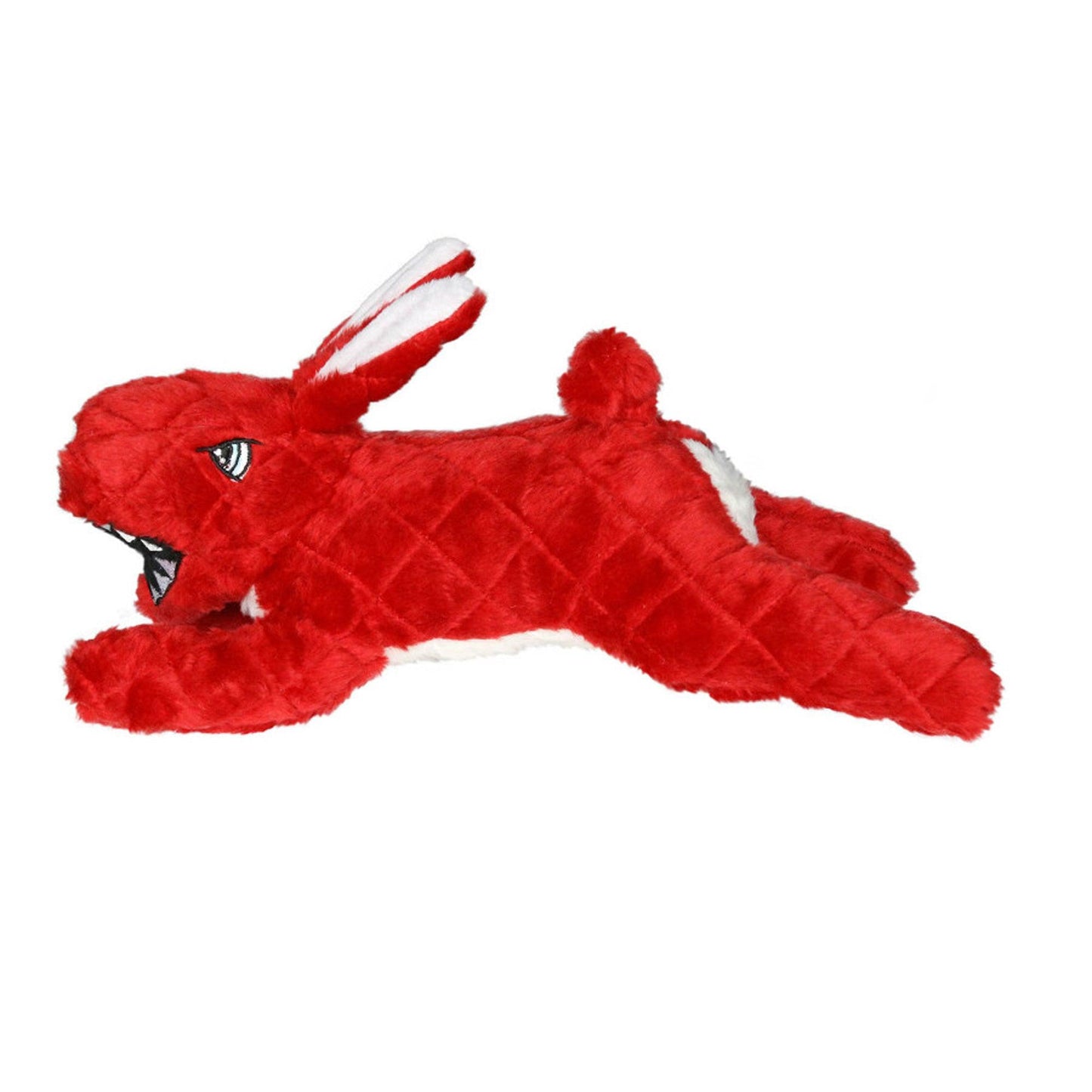Mighty Angry Animals Durable Dog Toy Rabbit 12 in
