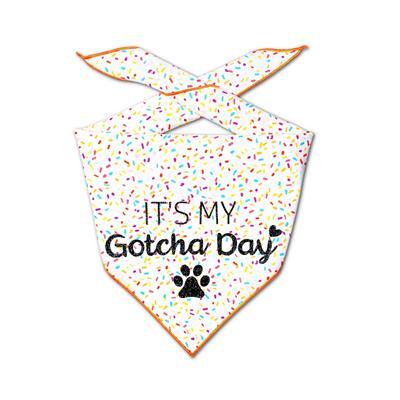 It's My Gotcha Day Dog Bandana.