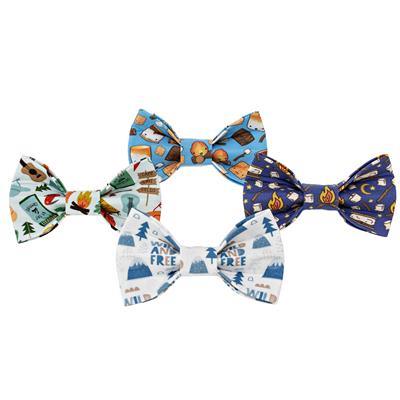 Camping Bow Tie for Dogs | 4 Different Patterns.