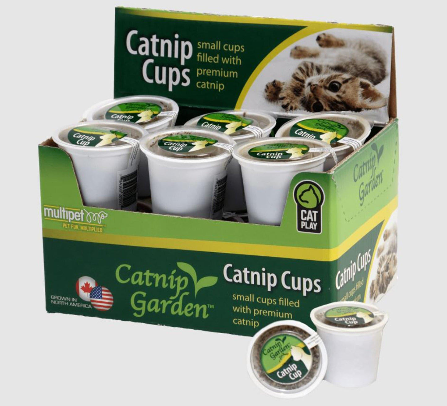 Multipet Catnip Garden KCups 12pk. 4 grams