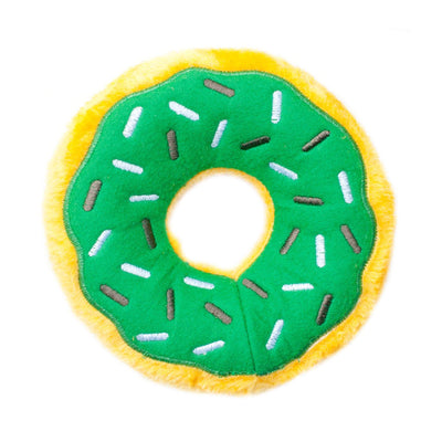 ZippyPaws Donutz Dog Toy Mint Chip 1ea-Md