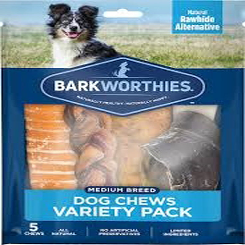 Barkworthies Medium Variety Pack