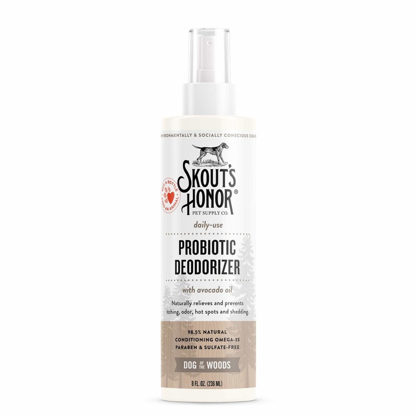 Skouts Honor Dog Deodorizer Dog Of The Woods 8Oz