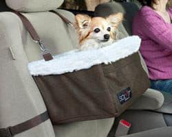 Solvit Products Standard Dog Booster Seat Brown Medium (Standard)