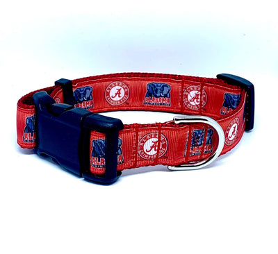 Alabama Crimson Tide Dog Collar or Leash.