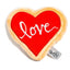 Red Heart Love Sugar Cookie Dog Toy, Small.